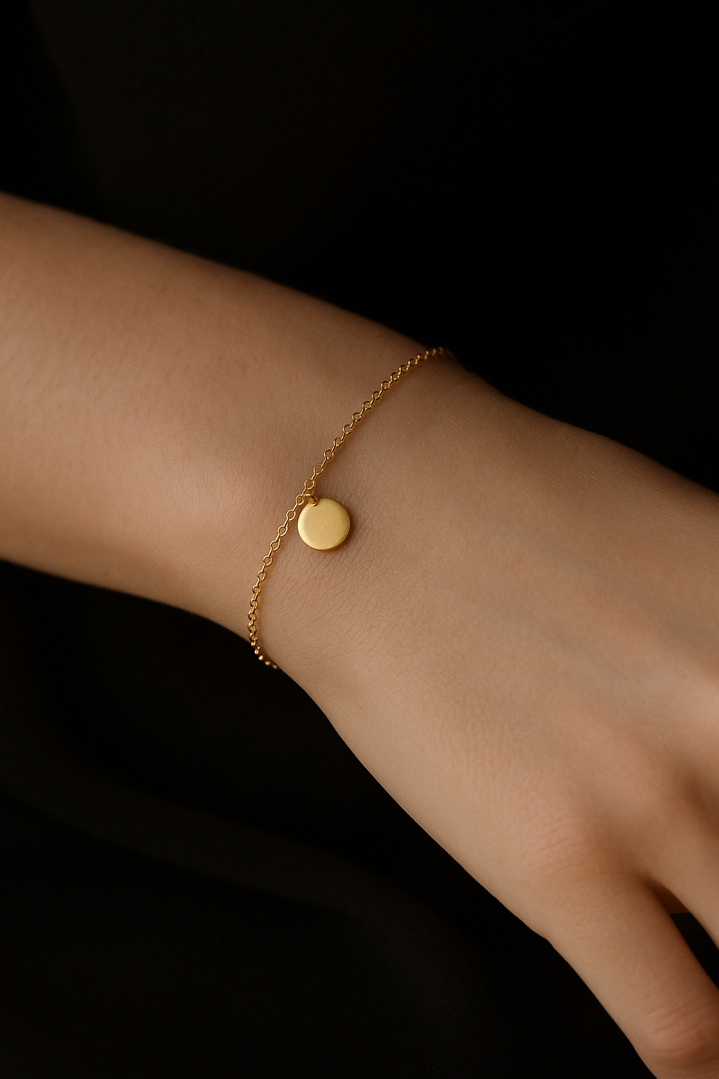 Bracciale d'oro elegante