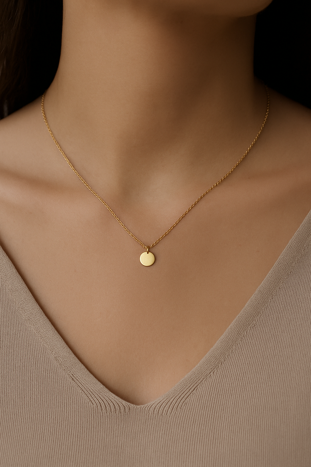 Collana d'oro elegante
